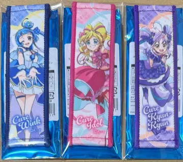 프리큐어 키미프리 드림 스테이지 드리스테 타월 키링 3개