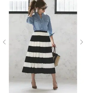 SEVENTEN 니트 플리츠 스커트 M 세븐텐 카와히토 미호