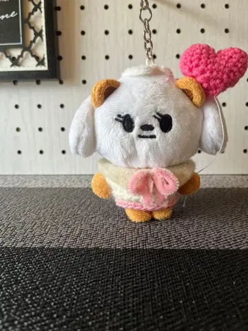 TXT 뿔바투 키링 하트 풍선, 원피스, 리본 3종 세트