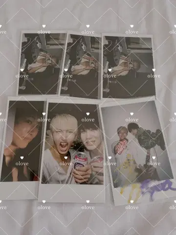 오니이상즈러브 폴라로이드풍 사진 사인 포함
