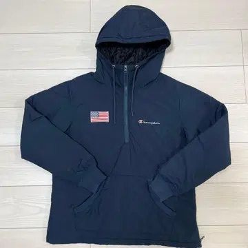 Champion 후드 부착 점퍼 Medium