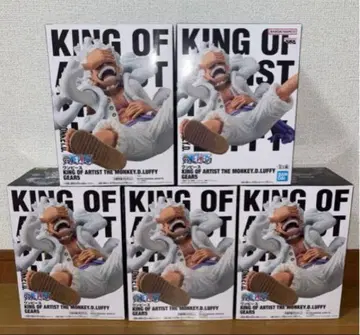 [ 미개봉 새상품 ] 원피스 니카 루피 기어5 KOA 피규어 5개 세트