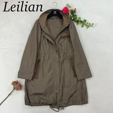 J454 새상품급 M 9 레리안 밑단 드로 코드 모즈 코트 여성용