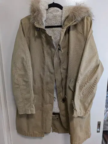 3can4on 베이지 모즈 코트 사이즈 3