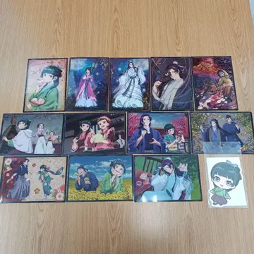 약사의 혼잣말 클리어 포스터 12장 다이컷 엽서 낱개 판매 불가