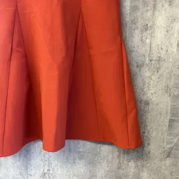 [ 컨디션 최상 ] Ray BEAMS 오렌지 머메이드 롱 스커트 0