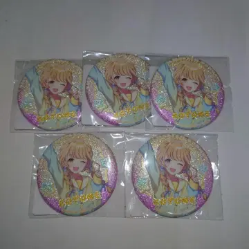 DMM 스크래치 학원 아이돌 마스터 후지타 코토네 캔뱃지 5개