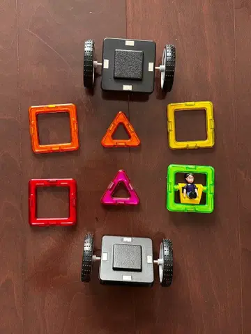 Magformers 블록 완구 (장미)