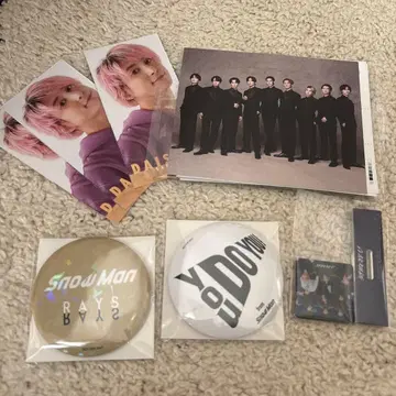 SnowMan 앨범 특전 스탬프, 거울, 카드