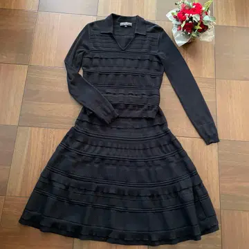 Salvatore Ferragamo 블랙 스커트 셋업 S