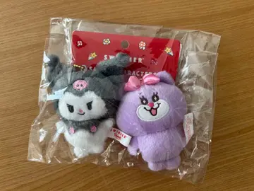 산리오 SWIMMER 마스코트 홀더 세트 쿠로미