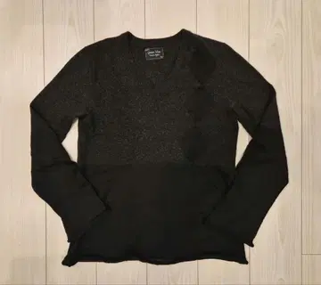 넘버 나인 06AW 느와르 다이아 무늬 니트 L 상당 일본제