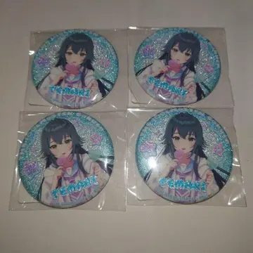 DMM 스크래치 학원 아이돌 마스터 츠키무라 테마리 캔뱃지 4개
