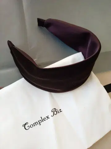컴플렉스 비즈 베이직 벨벳 플렉시핏 헤어밴드