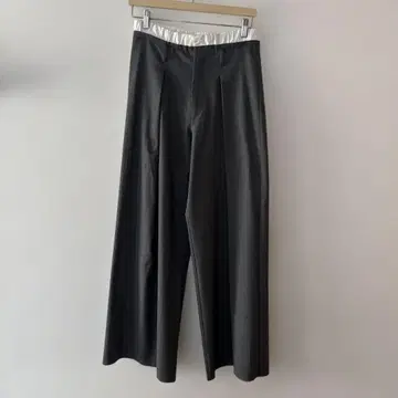 ZARA 그레이 와이드 팬츠 와이드 스트레이트