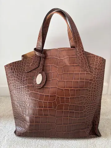 FURLA 훌라 토트백 가죽 브라운 여성용 백