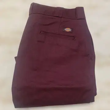 디키즈 874 워크 팬츠 마룬 사이즈 표기 w33