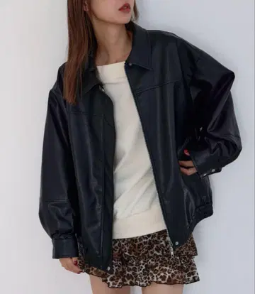 아카이브 -archives- 인조 가죽 자켓