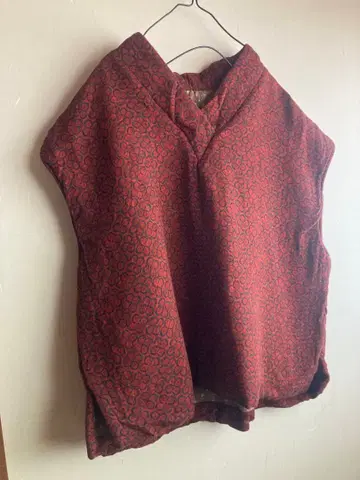 충전솜 코튼 베스트 / 면 / 루즈핏 / 일본풍 / 일본풍 패턴 / 반텐