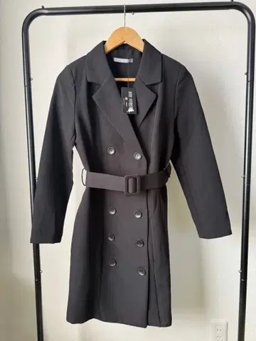 [미사용 택 포함] 이탈리아제 Mode Fourrure 테일러드 코트