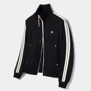 SATUR Lawton 올 데이 트랙 집업 자켓 캐비아 블랙