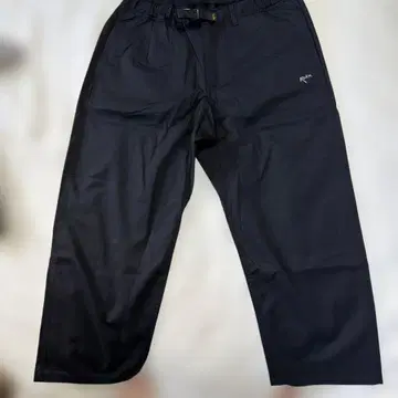 Rokx 블랙 와이드 팬츠