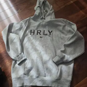새상품급 Hurley HRLY 로고 후드 부착 후드티 L