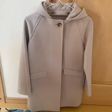 SHIPS 후드 부착 해밀턴 코트 라벤더 색상