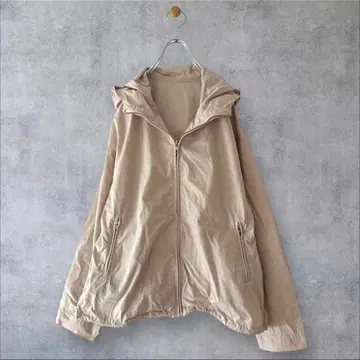 새상품급 어반 리서치 도어스 칼라 집업 후드티