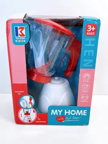 [ 새상품 미개봉 ] 전동 믹서기 소꿉놀이용 빨간색