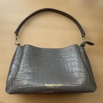 Modaprimaise 다크 그레이 핸드백 숄더 스트랩 포함