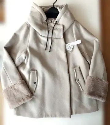 야마다야 그레이지 후드 부착 코트