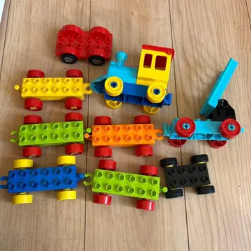 레고 듀플로 카 베이스 자동차 기차