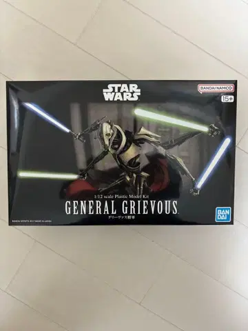 STAR WARS 1/12 그리버 장군 프라모델 미개봉