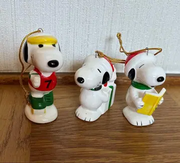 스누피 오너먼트 3개 새상품급