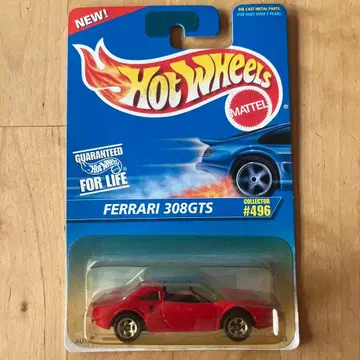핫휠 페라리 308 GTS 블루 카드
