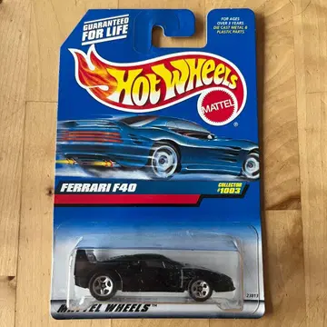 핫휠 페라리 F40 블루 카드