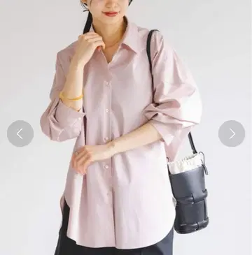 NOBLE 이지케어 루즈 드레이프 셔츠