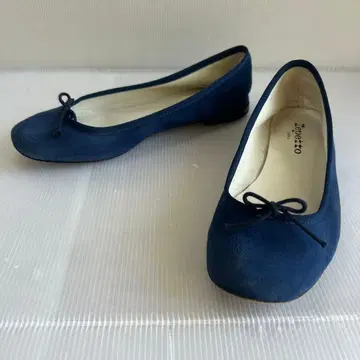 레페토 밸리 슈즈 네이비 스웨이드 39