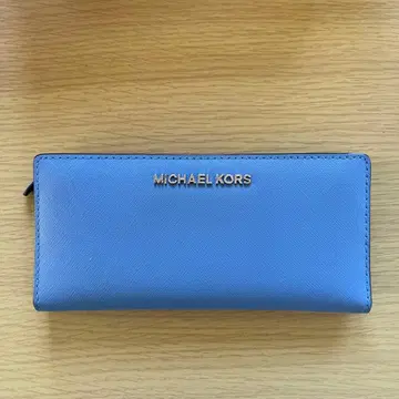 MICHAEL KORS 라이트 블루 장지갑