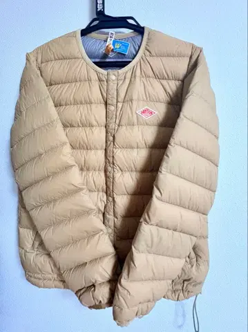 [클리닝 완료] 단톤 베이지 다운 자켓 Xs 34