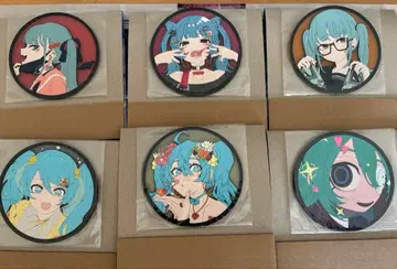 하츠네 미쿠 DDECO*27 MV 러버 코스터 전종 세트