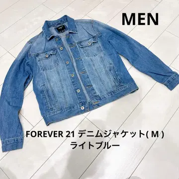 새상품급 FOREVER 21 데님 자켓 (M) 라이트 블루