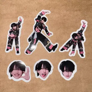 RINDO 투어 통권 스티커 나메 몽쿠이 NEON XP!A