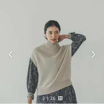 북유럽 생활 잡화점 [ 평소 코디가 넓어지는 ] 따뜻한 울 니트 베스트