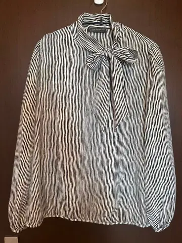 안나 바싸니 ANNA BASSANI 이탈리아 스트라이프 셔츠 M