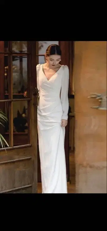 결혼식 전 촬영 드레스 웨딩 드레스 신부 2차 모임