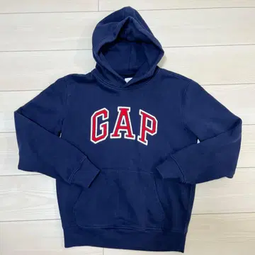 GAP 네이비 후드 부착 후드티 XS