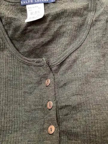 랄프 로렌 긴팔 스웨터 가을/겨울용 디자인 원단