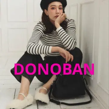 미사용 새상품 DONOBAN 스트랩 보아 펌프스